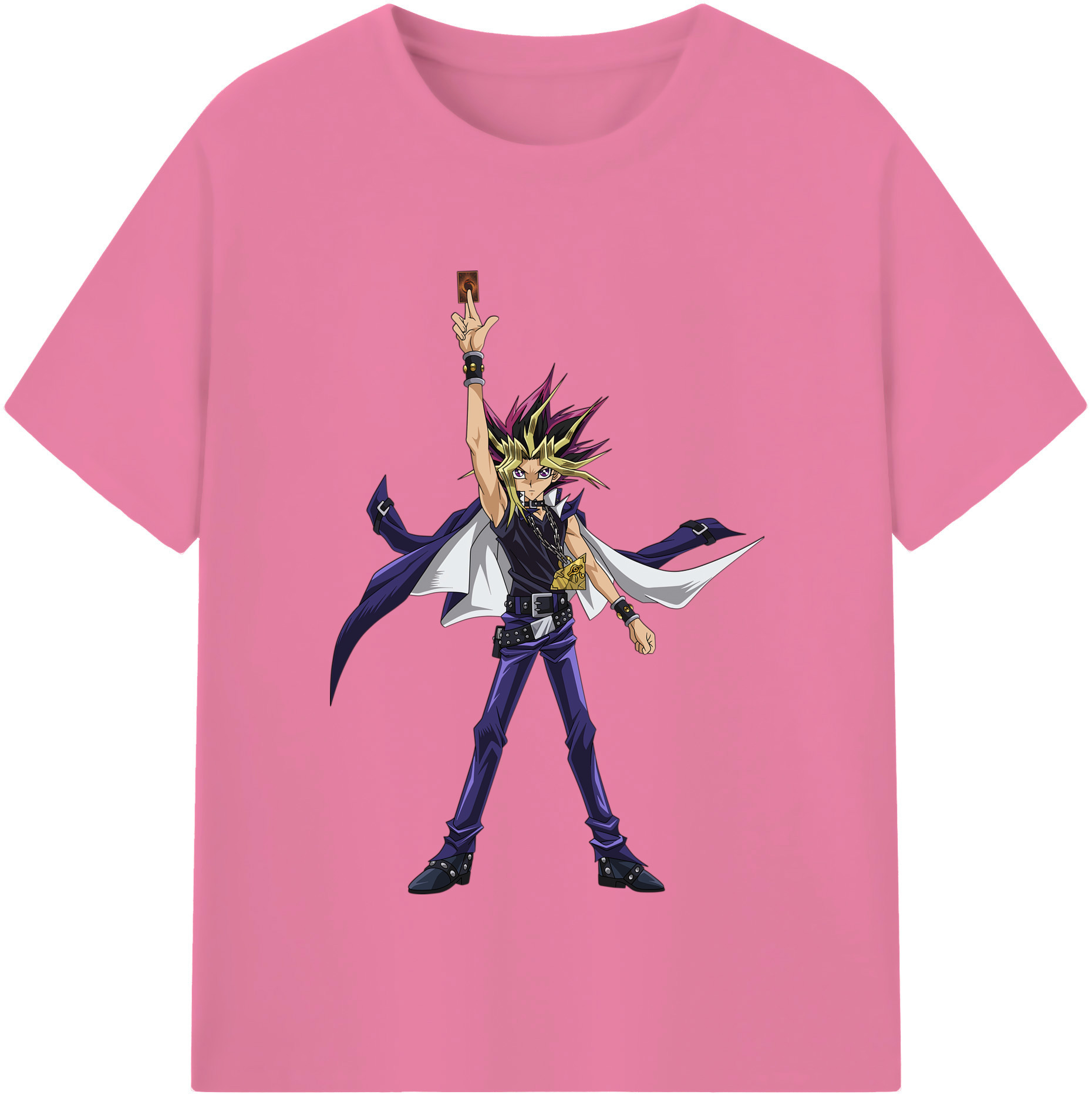 （画像用） 遊☆戯☆王 Yu-Gi-Oh! 綿100％半袖Tシャツ（フロントプリント）